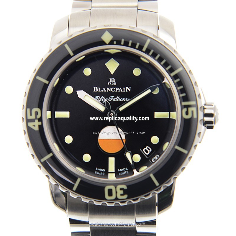 Blancpain FIFTY FATHOMS 5008-1130-71S Automatic Stainless Steel Black