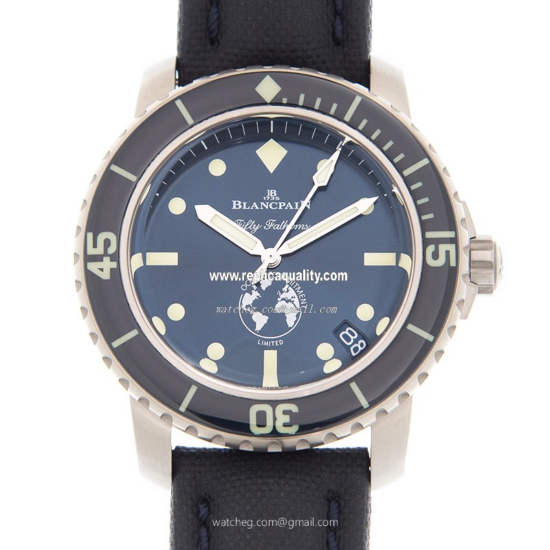 Blancpain FIFTY FATHOMS 5008-11B40-NAOA Automatic Stainless Steel Blue