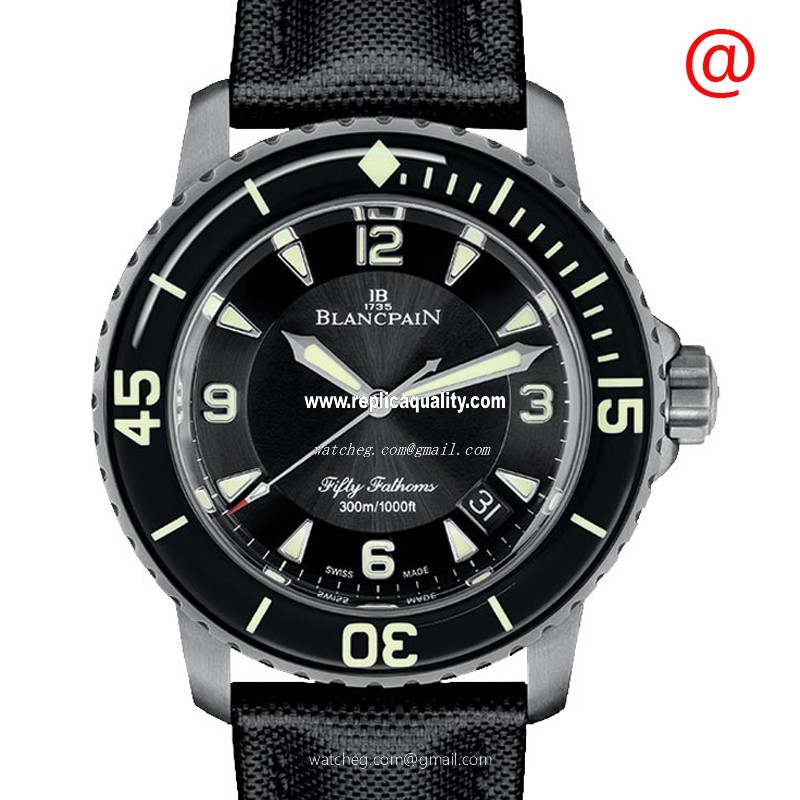 Blancpain FIFTY FATHOMS 5015-12B30-B52B Automatic Titanium Black
