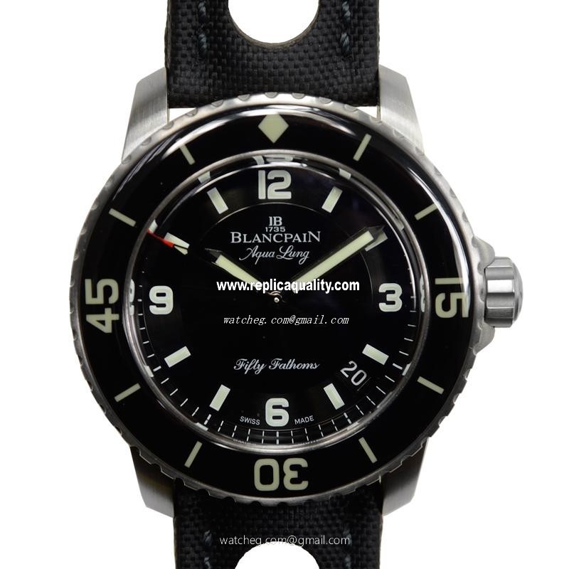 Blancpain FIFTY FATHOMS 5015C-1130-52B Automatic Stainless Steel Black
