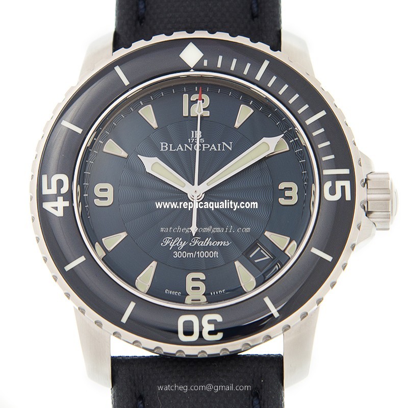 Blancpain FIFTY FATHOMS 5015D-1140-52B Automatic Stainless Steel Blue