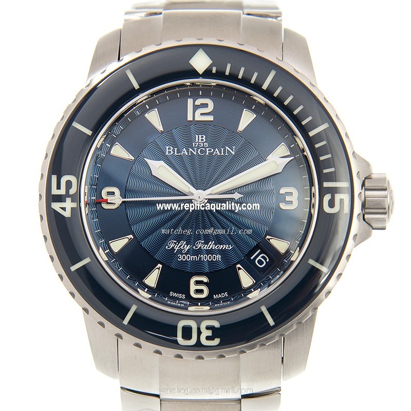Blancpain FIFTY FATHOMS 5015D-1140-71B Automatic Stainless Steel Blue