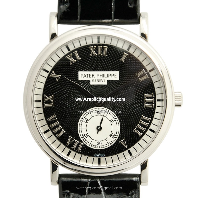 Patek Philippe CALATRAVA 5022G-001 Manual Wind 18kt White Gold Black