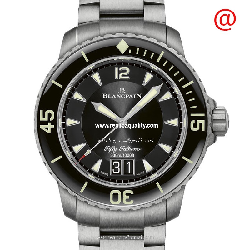 Blancpain FIFTY FATHOMS 5050-12B30-98B Automatic Titanium Black
