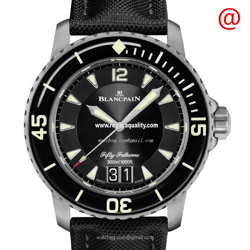 Blancpain FIFTY FATHOMS 5050-12B30-B52A Automatic Titanium Black