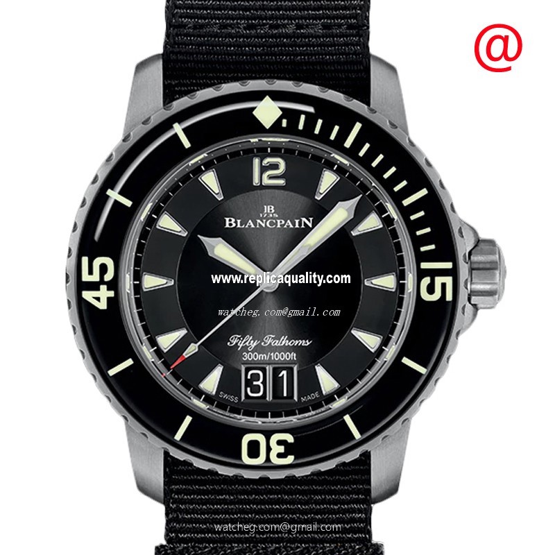 Blancpain FIFTY FATHOMS 5050-12B30-NABA Automatic Titanium Black