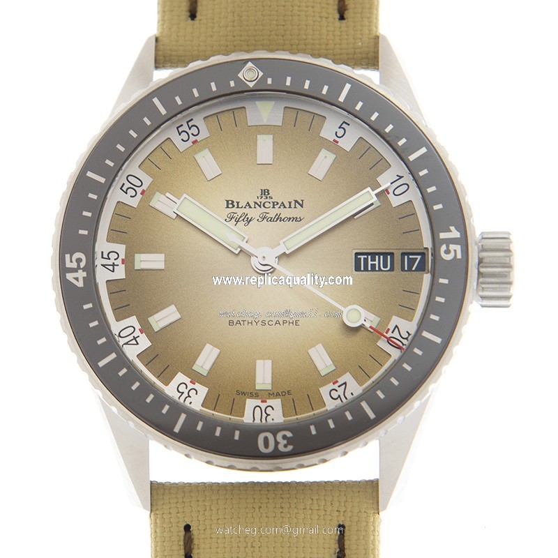 Blancpain FIFTY FATHOMS 5052-1146-E52A Automatic Stainless Steel Brown