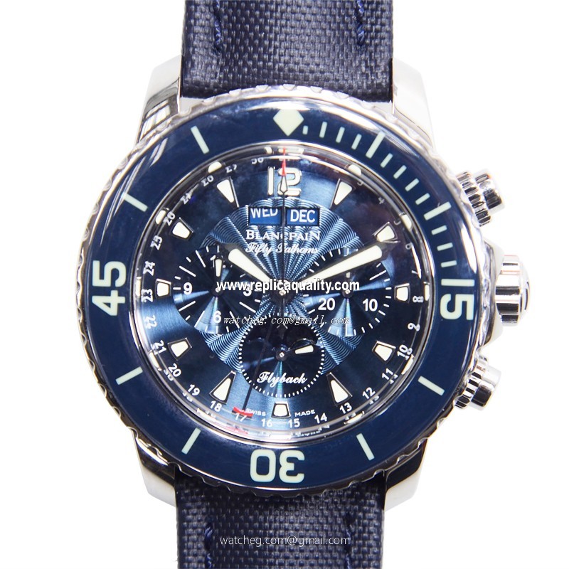 Blancpain FIFTY FATHOMS 5066F-1140-52B Automatic Stainless Steel Dark Blue