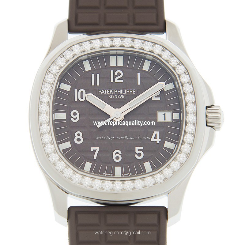 Patek Philippe AQUANAUT 5067A-023 Quartz Stainless Steel & Diamonds Brown