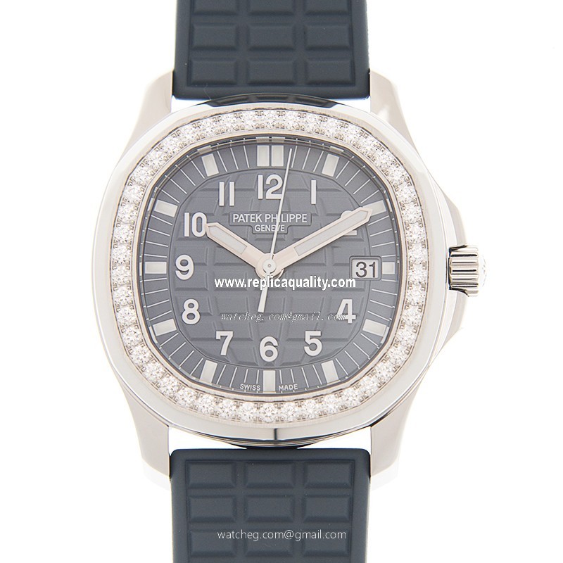 Patek Philippe AQUANAUT 5067A-025 Quartz Stainless Steel & Diamonds White