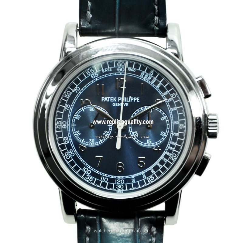 Patek Philippe COMPLICATIONS 5070P-001 Manual Wind 950 Platinum Blue