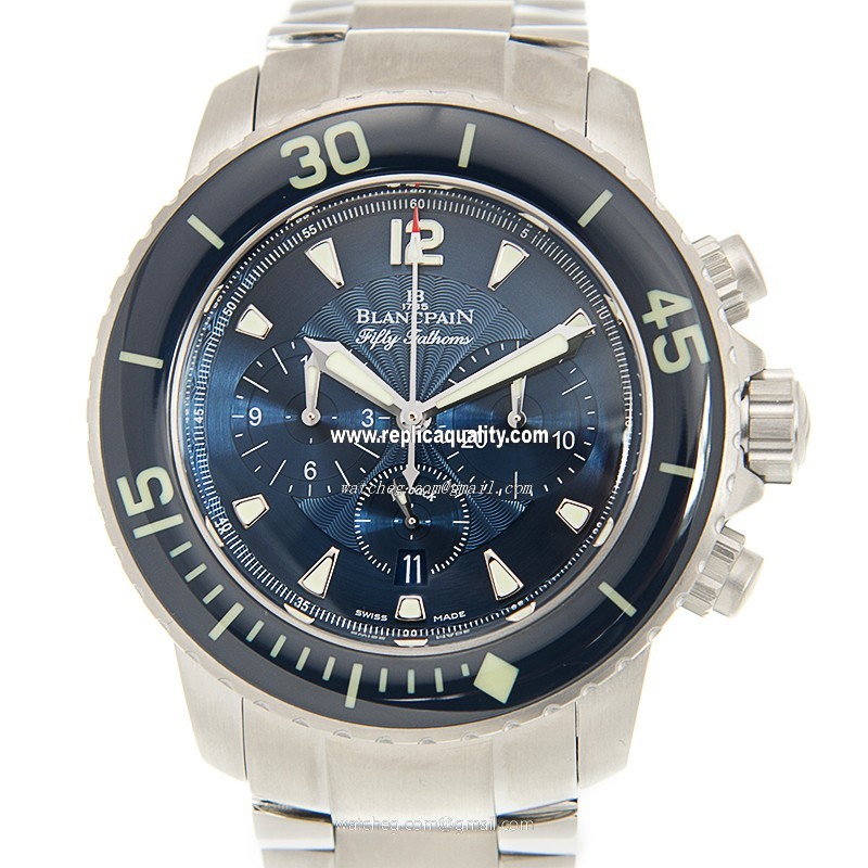 Blancpain FIFTY FATHOMS 5085FB-1140-71B Automatic Stainless Steel Blue