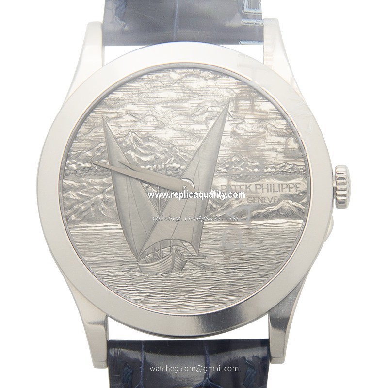 Patek Philippe CALATRAVA 5089G-015 Automatic 18kt White Gold Silver