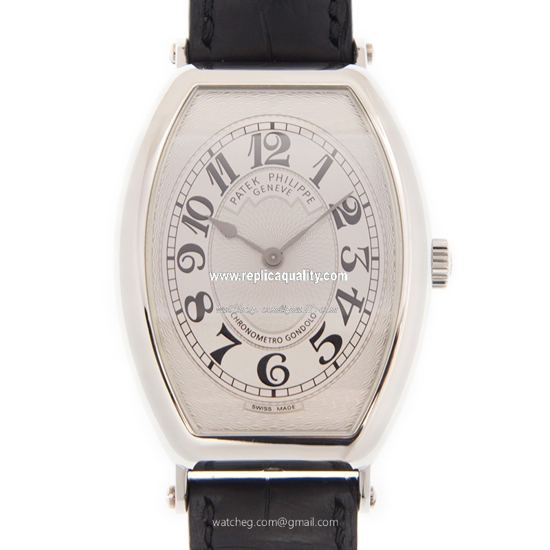 Patek Philippe GONDOLO 5098P-001 Manual Wind 950 Platinum Silver