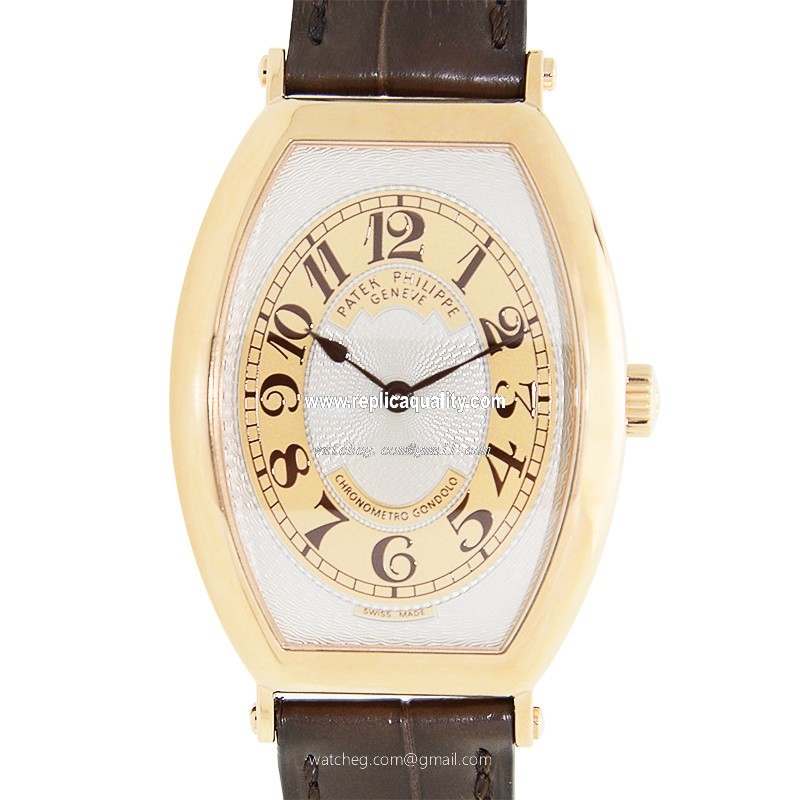 Patek Philippe GONDOLO 5098R-001 Manual Wind 18kt Rose Gold Beige