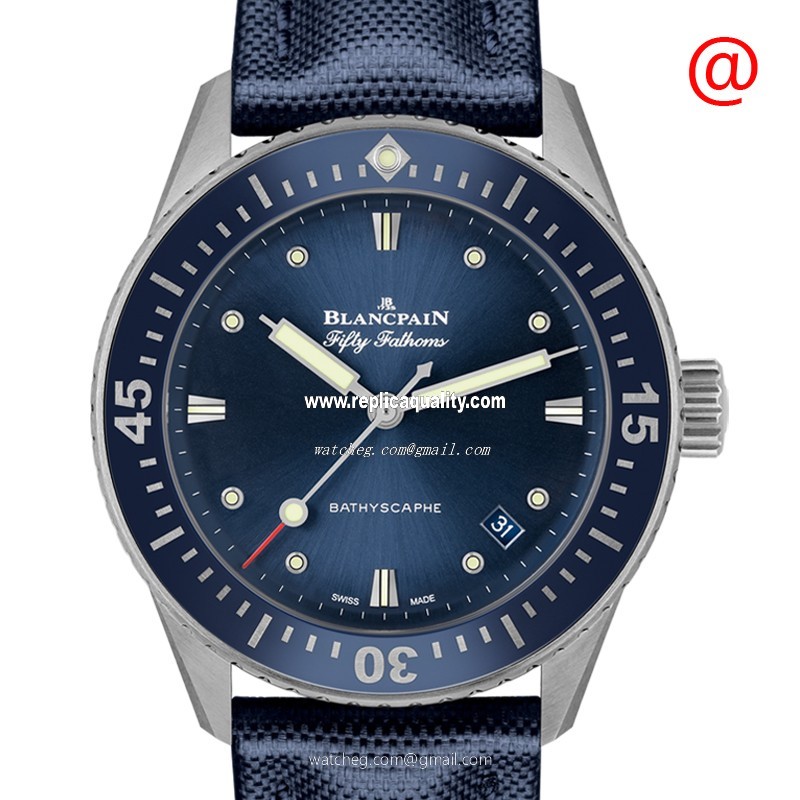 Blancpain FIFTY FATHOMS 5100-1140-52A Automatic Stainless Steel Blue