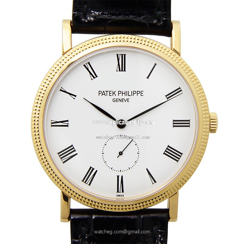 Patek Philippe CALATRAVA 5119J-001 Manual Wind 18kt Yellow Gold White