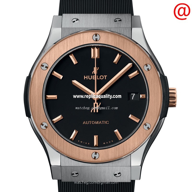Hublot CLASSIC FUSION 511.NO.1181.RX Automatic 18kt Rose Gold & Titanium Black