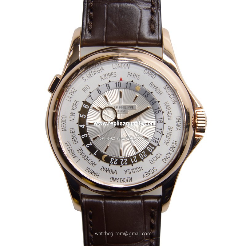 Patek Philippe COMPLICATIONS 5130R-018 Automatic 18kt Rose Gold Silver