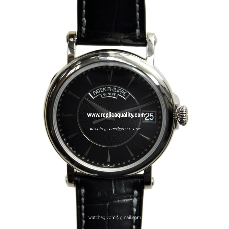Patek Philippe CALATRAVA 5153G-001 Manual Wind 18kt White Gold Black