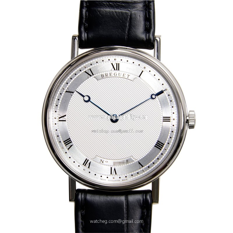 Breguet CLASSIC 5157BB/11/9V6 Automatic 18kt White Gold Silver