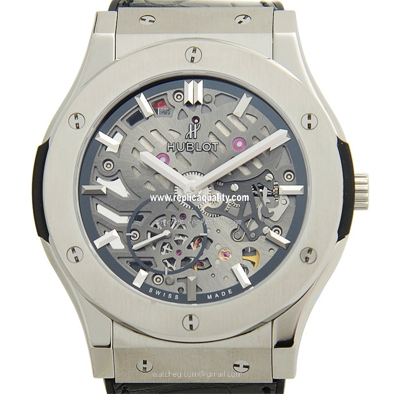 Hublot CLASSIC FUSION 515.NX.0170.LR Manual Wind Titanium Silver