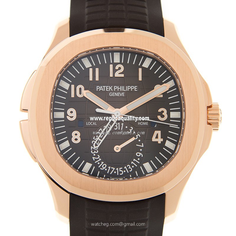 Patek Philippe AQUANAUT 5164R-001 Automatic 18kt Rose Gold Brown
