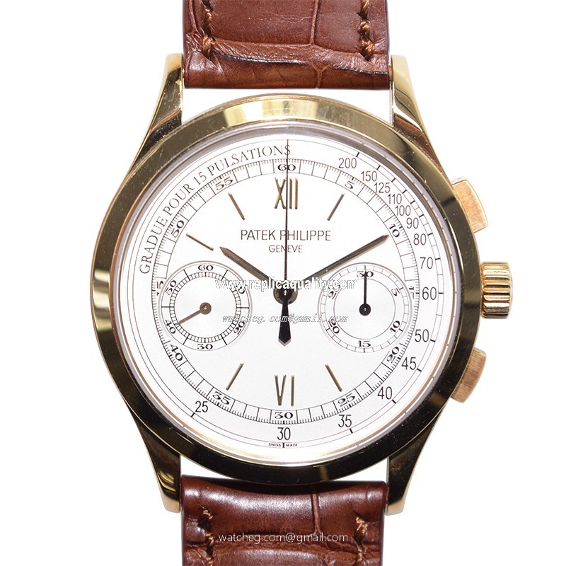 Patek Philippe COMPLICATIONS 5170J-001 Manual Wind 18kt Yellow Gold White