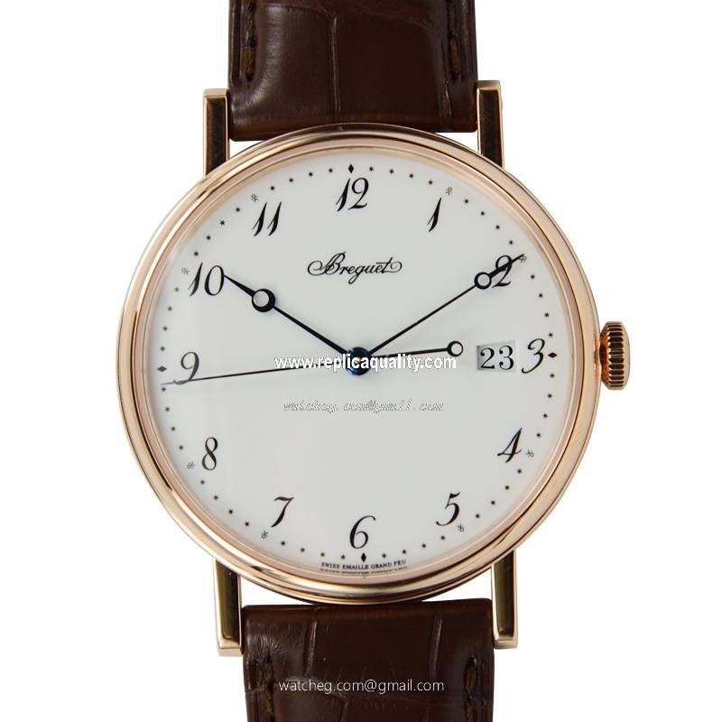 Breguet CLASSIC 5177BR/29/9V6 Automatic 18kt Rose Gold White