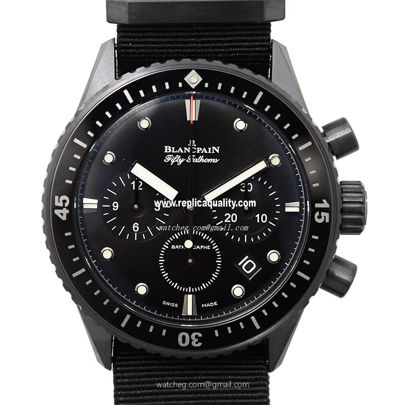 Blancpain FIFTY FATHOMS 5200-0130-NABA Automatic Stainless Steel Black