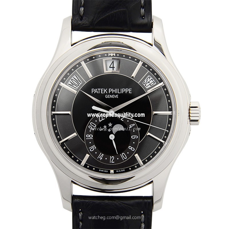 Patek Philippe COMPLICATIONS 5205G-010 Automatic 18kt White Gold Gray
