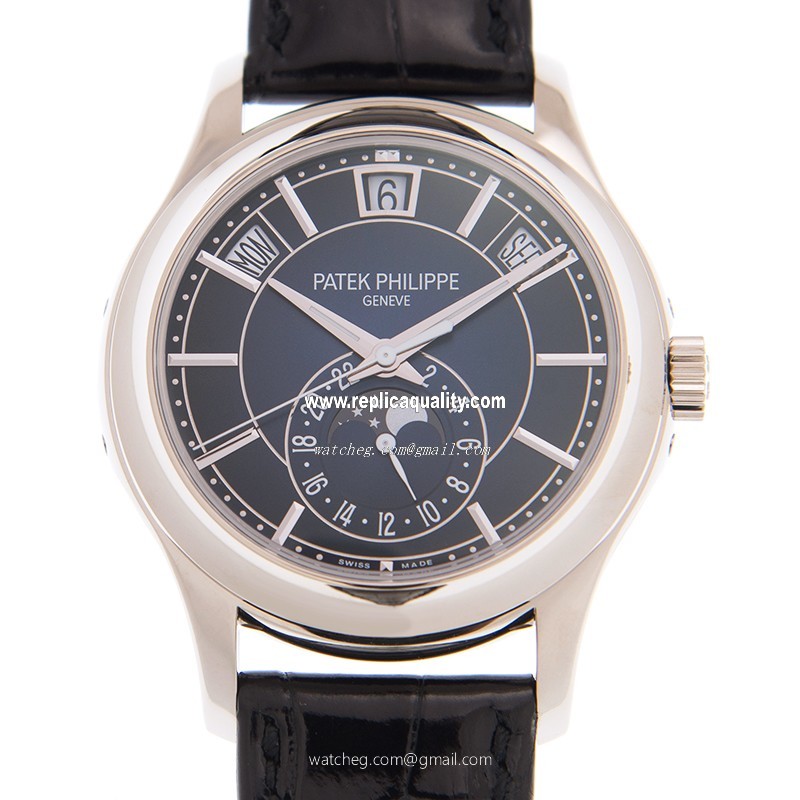 Patek Philippe COMPLICATIONS 5205G-013 Automatic 18kt White Gold Blue