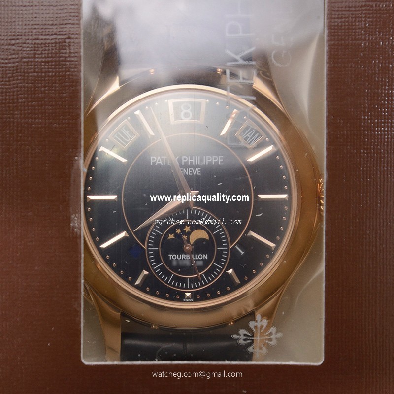 Patek Philippe COMPLICATIONS 5207R-001 Manual Wind 18kt Rose Gold Black