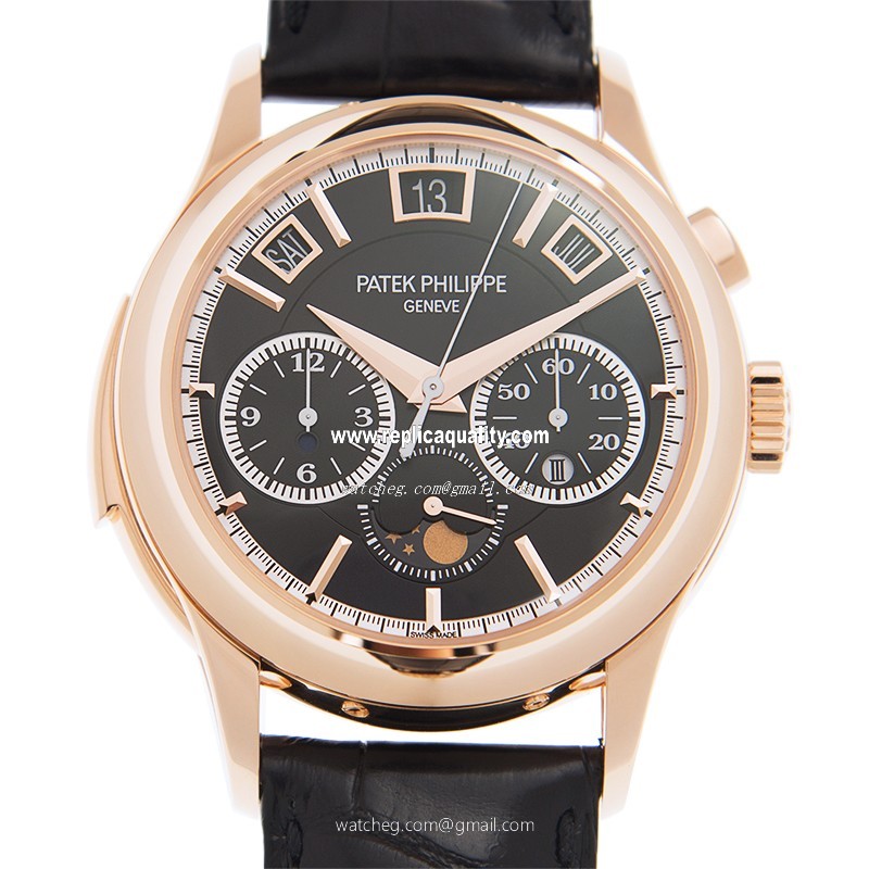 Patek Philippe GRAND COMPLICATIONS 5208R-001 Automatic 18kt Rose Gold Black