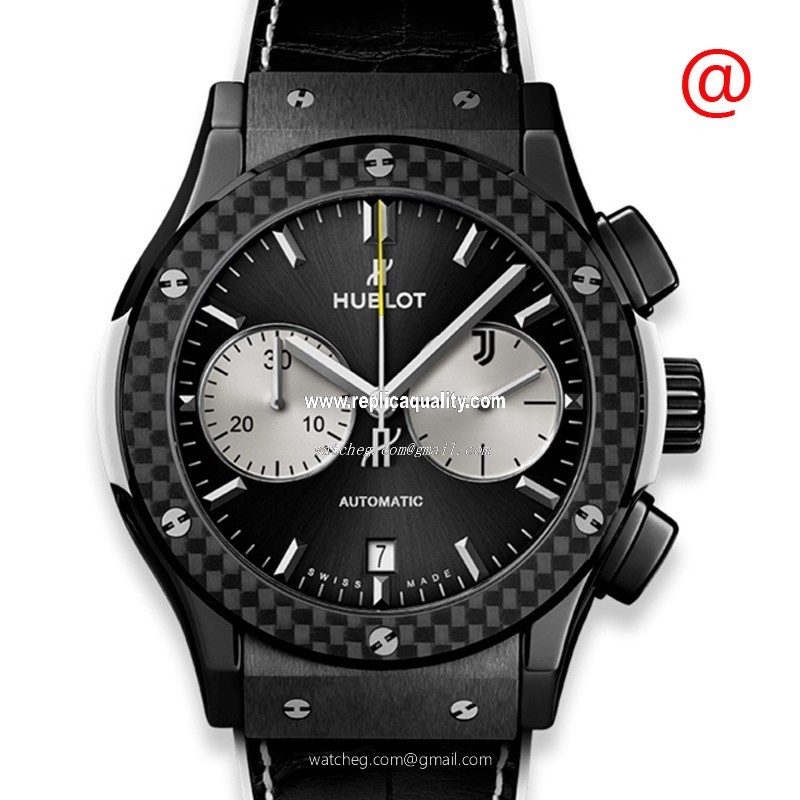 Hublot CLASSIC FUSION 521.CQ.1420.LR.JUV18 Automatic Titanium Black & White