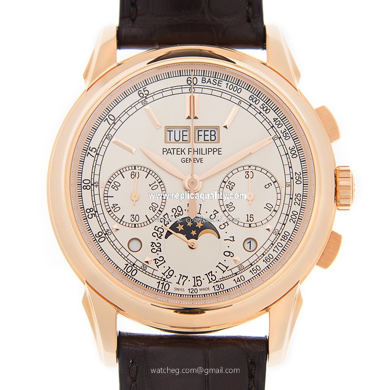 Patek Philippe GRAND COMPLICATIONS 5270R-001 Manual Wind 18kt Rose Gold White