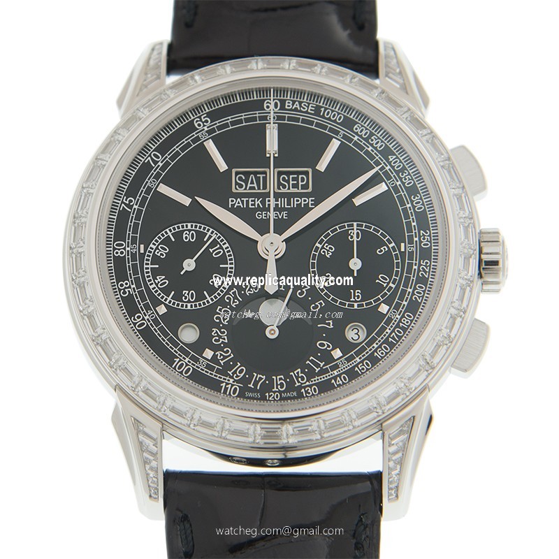 Patek Philippe GRAND COMPLICATIONS 5271P-001 Manual Wind 950 Platinum & Diamonds Black