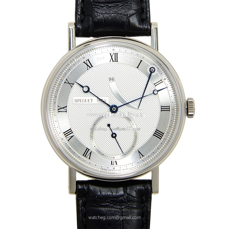 Breguet CLASSIC 5277BB/12/9V6 Manual Wind 18kt White Gold Silver