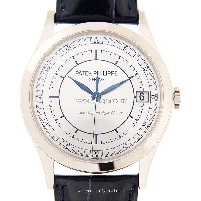 Patek Philippe CALATRAVA 5296G-001 Automatic 18kt White Gold White