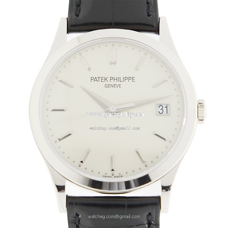 Patek Philippe CALATRAVA 5296G-010 Automatic 18kt White Gold White
