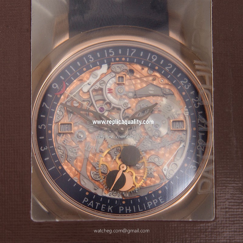 Patek Philippe GRAND COMPLICATIONS 5304R-001 Automatic 18kt Rose Gold Transparent Skull