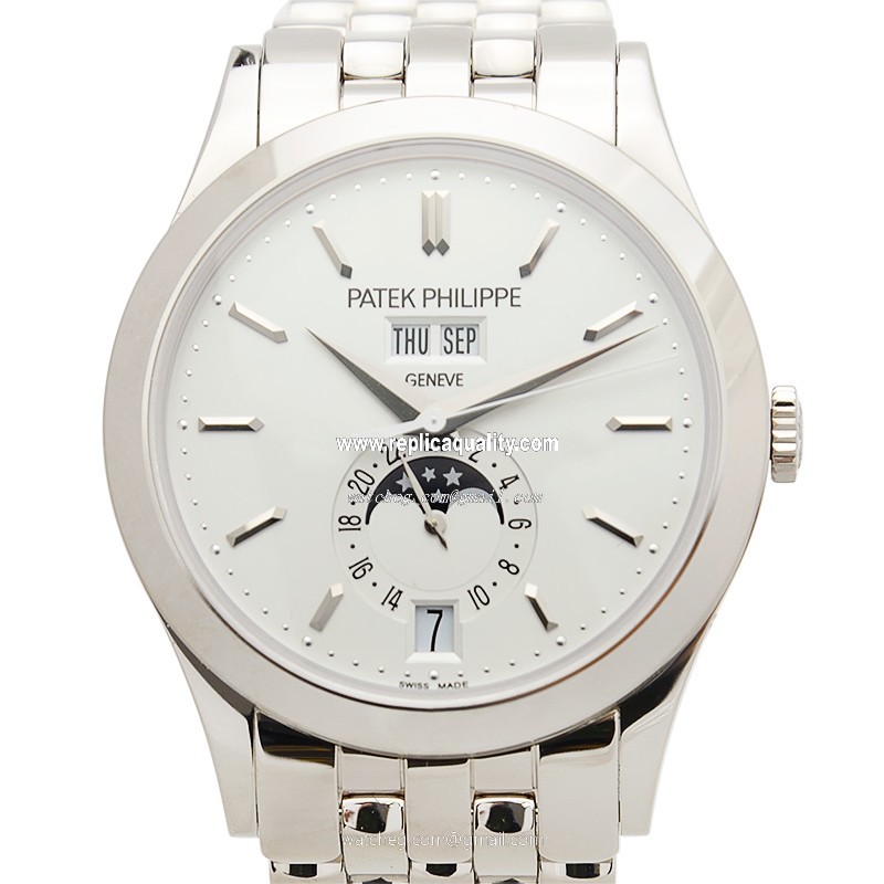 Patek Philippe COMPLICATIONS 5396/1G-010 Automatic 18kt White Gold Silver