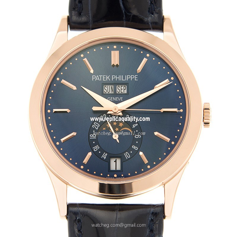 Patek Philippe COMPLICATIONS 5396R-014 Automatic 18kt Rose Gold Blue
