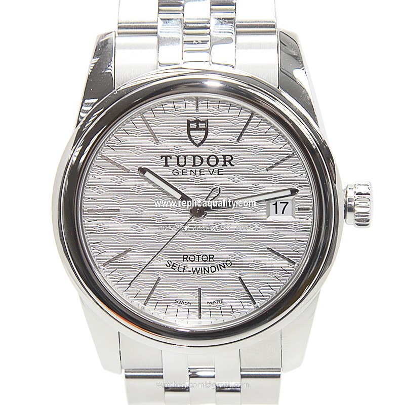 Tudor GLAMOUR DATE 55000-68050-SVCL Automatic Stainless Steel Silver