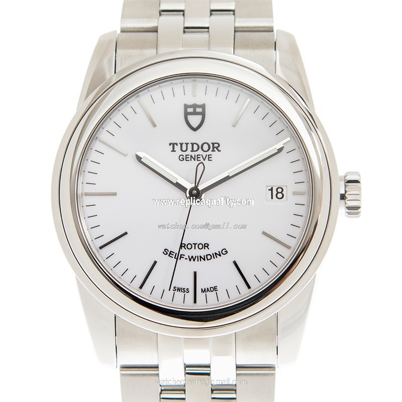 Tudor GLAMOUR DATE 55000-68050-WT Automatic Stainless Steel White