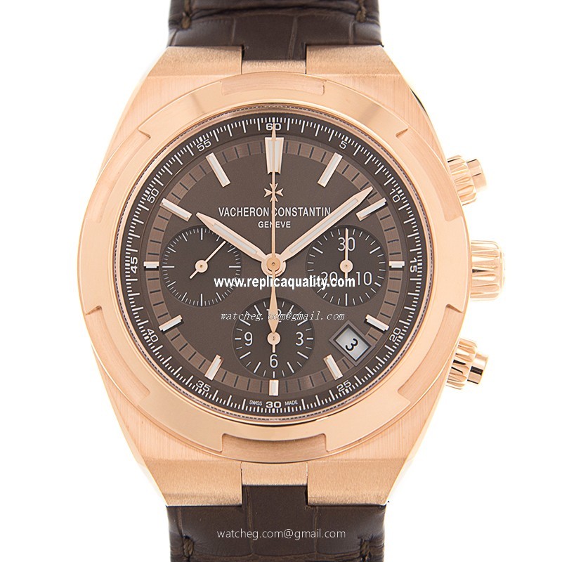 Vacheron Constantin OVERSEAS 5500V/000R-B435 Automatic 18kt Rose Gold Brown