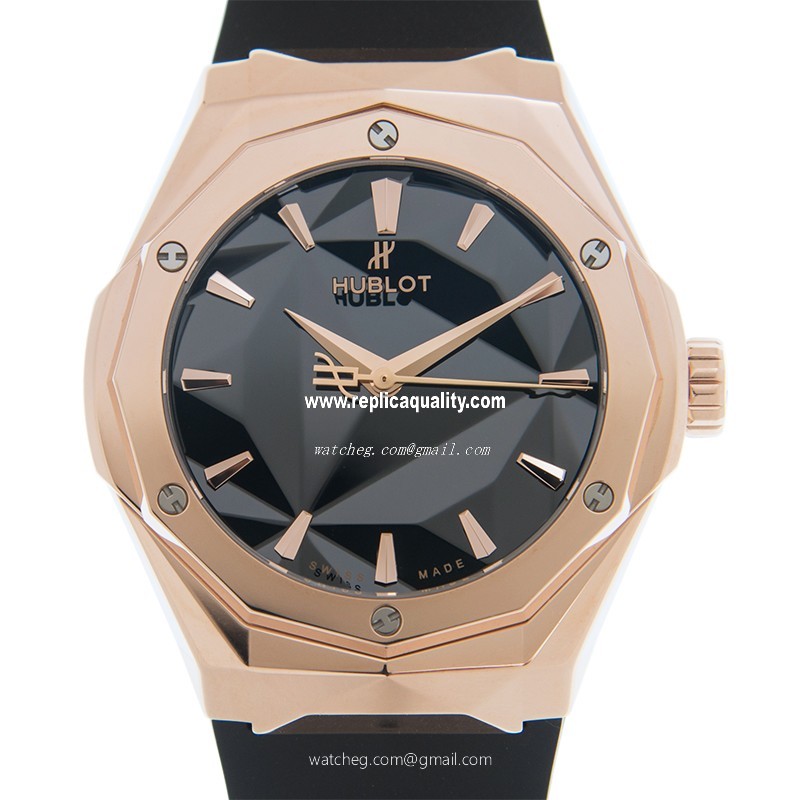 Hublot CLASSIC FUSION 550.OS.1800.RX.ORL19 Automatic 18kt Rose Gold Black