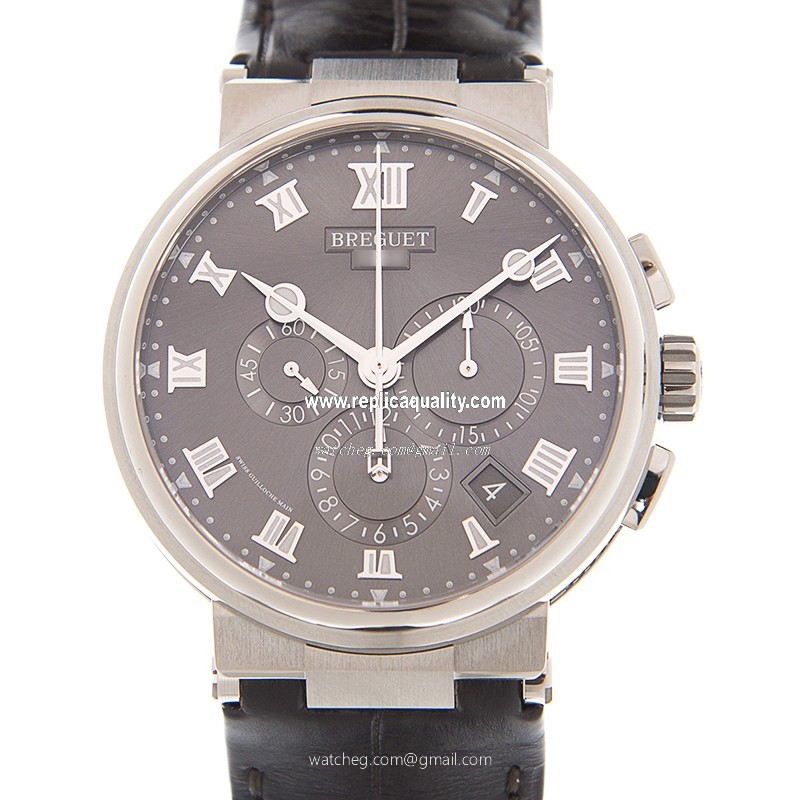 Breguet MARINE 5527TI/G2/9WV Automatic Stainless Steel Gray