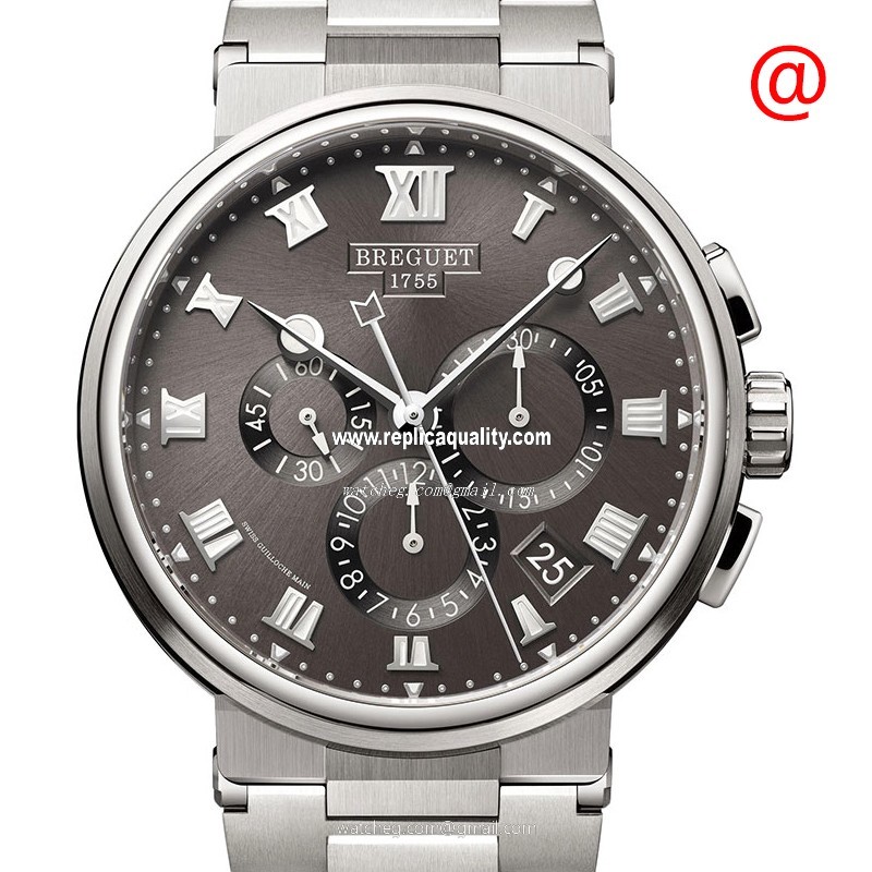 Breguet MARINE 5527TI/G2/TW0 Automatic Titanium Gray
