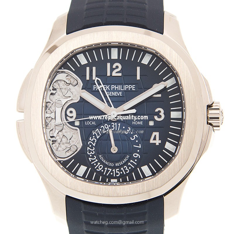 Patek Philippe AQUANAUT 5650G-001 Automatic 18kt White Gold Blue